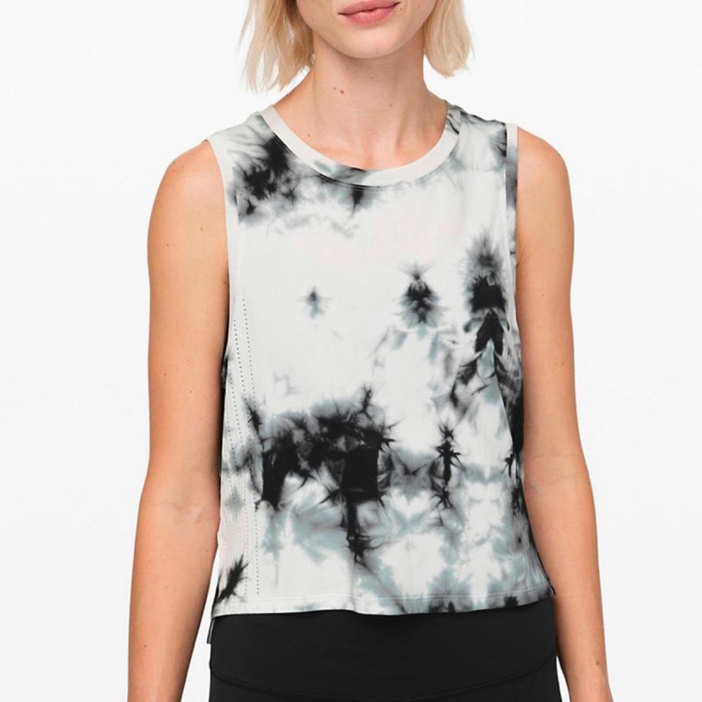 Lululemon Train to Be Tank - Tie Dye - M/L